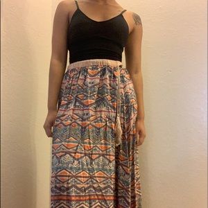 Bohemian Maxi Skirt